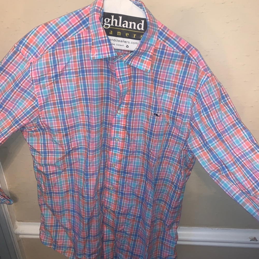 Vineyard Vines Large men’s long sleeve button down